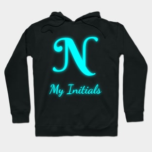 Letter N Letter Art Hoodie